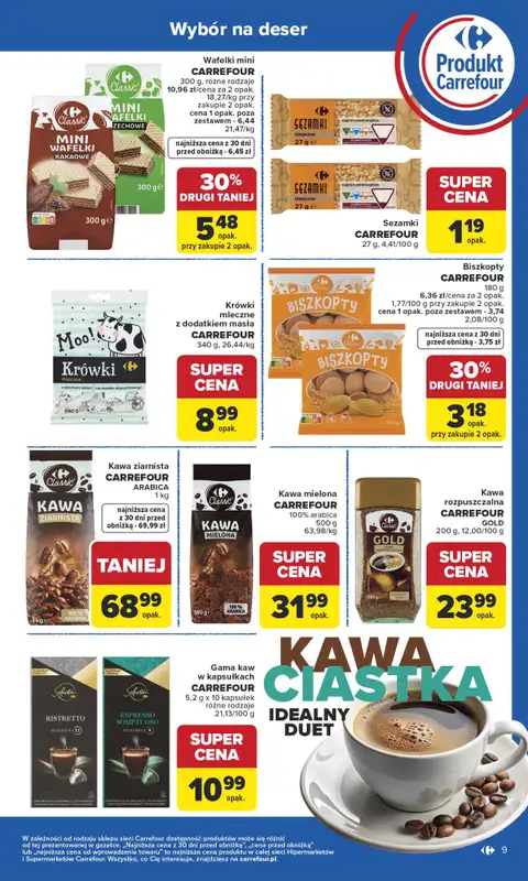 Carrefour - gazetka promocyjna Gazetka Produkt Carrefour od poniedziałku od poniedziałku 19.01 do soboty 31.01 - strona 9
