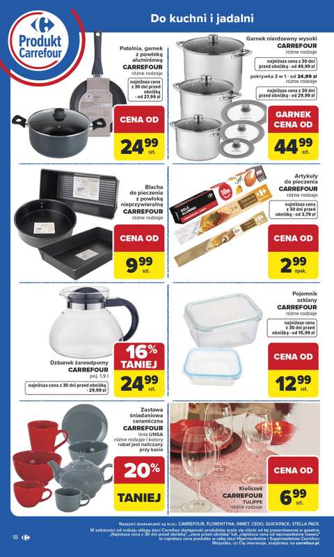 Carrefour - gazetka promocyjna Gazetka Produkt Carrefour od poniedziałku od poniedziałku 19.01 do soboty 31.01 - strona 18