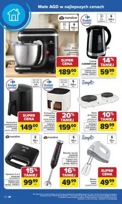 Carrefour - gazetka promocyjna Gazetka Produkt Carrefour od poniedziałku od poniedziałku 19.01 do soboty 31.01 - strona 22