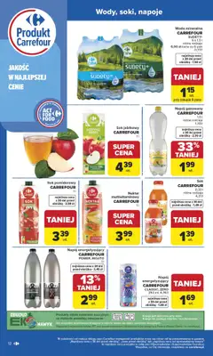 Carrefour - gazetka promocyjna Gazetka Produkt Carrefour od poniedziałku od poniedziałku 19.01 do soboty 31.01 - strona 12
