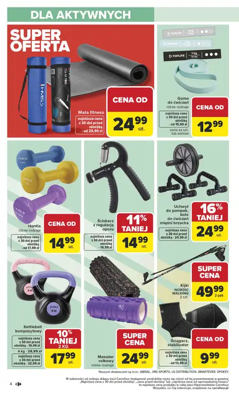 Carrefour - gazetka promocyjna Gazetka Łap super okazje od poniedziałku od poniedziałku 19.01 do soboty 31.01 - strona 4