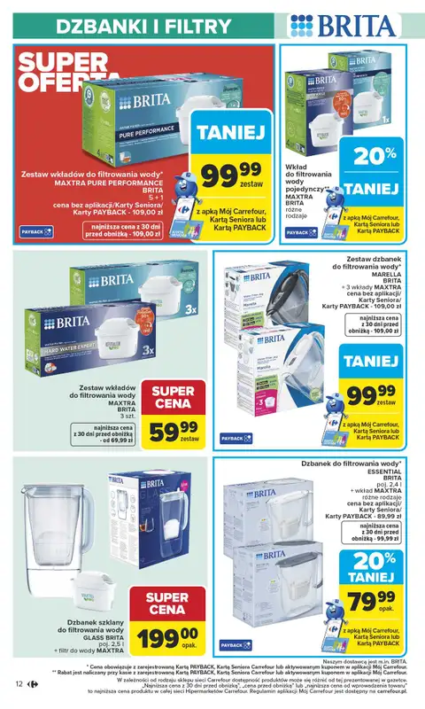 Carrefour - gazetka promocyjna Gazetka Łap super okazje od poniedziałku od poniedziałku 19.01 do soboty 31.01 - strona 12