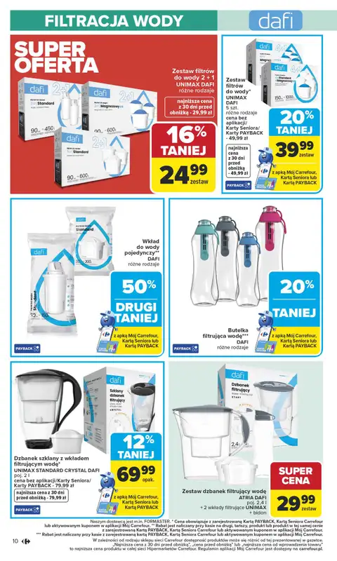 Carrefour - gazetka promocyjna Gazetka Łap super okazje od poniedziałku od poniedziałku 19.01 do soboty 31.01 - strona 10