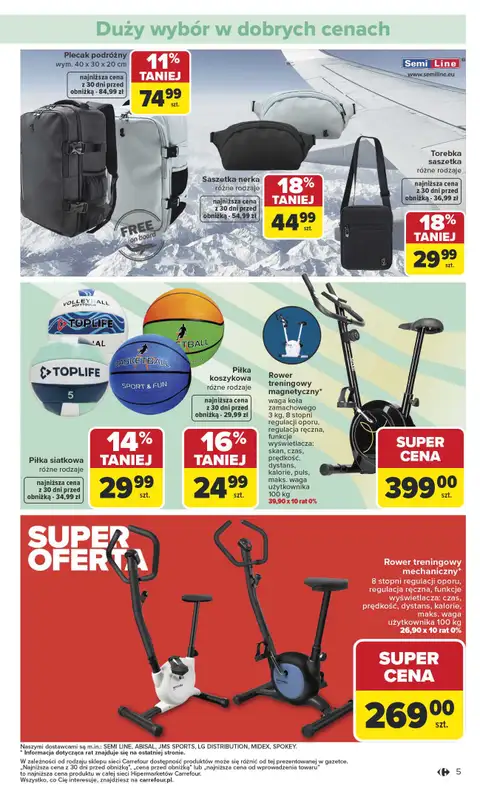 Carrefour - gazetka promocyjna Gazetka Łap super okazje od poniedziałku od poniedziałku 19.01 do soboty 31.01 - strona 5