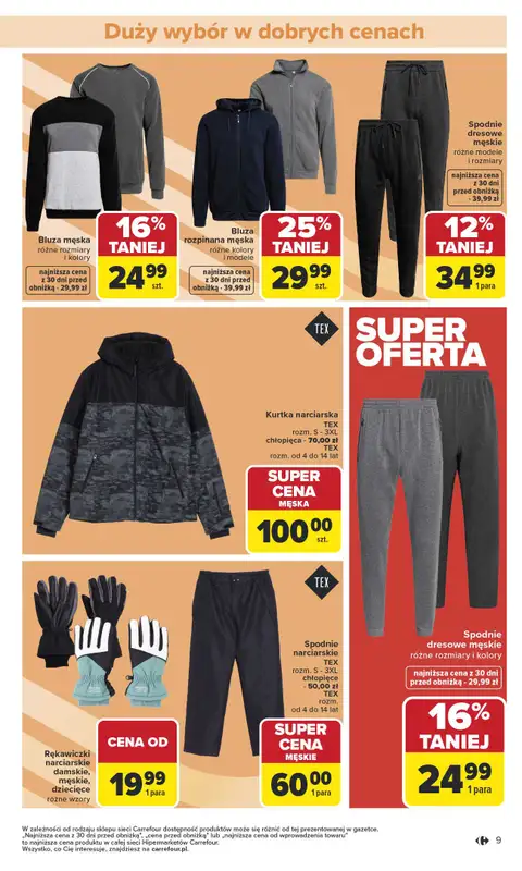 Carrefour - gazetka promocyjna Gazetka Łap super okazje od poniedziałku od poniedziałku 19.01 do soboty 31.01 - strona 9