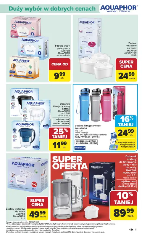 Carrefour - gazetka promocyjna Gazetka Łap super okazje od poniedziałku od poniedziałku 19.01 do soboty 31.01 - strona 11