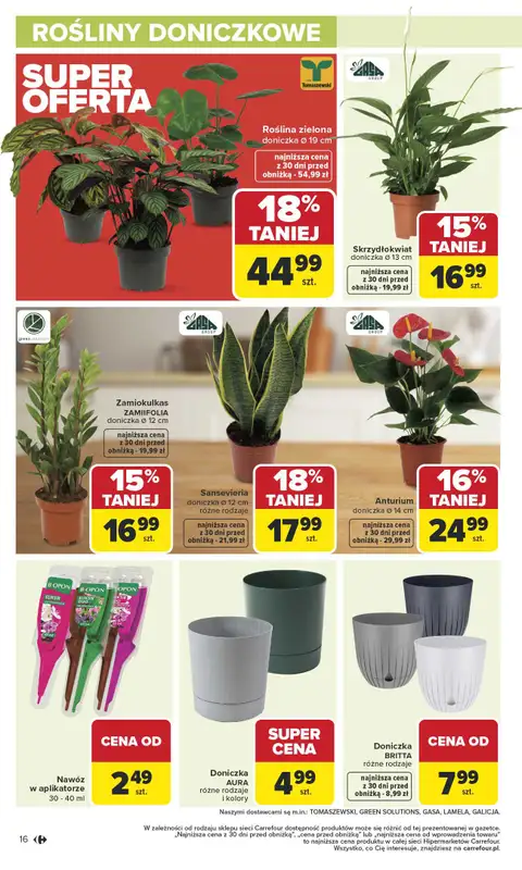Carrefour - gazetka promocyjna Gazetka Łap super okazje od poniedziałku od poniedziałku 19.01 do soboty 31.01 - strona 16