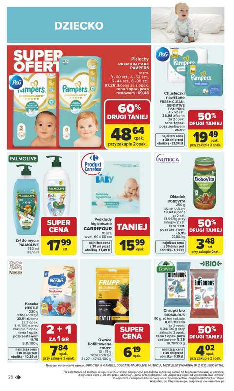 Carrefour Market - gazetka promocyjna Gazetka Carrefour Market od poniedziałku od poniedziałku 19.01 do niedzieli 25.01 - strona 30