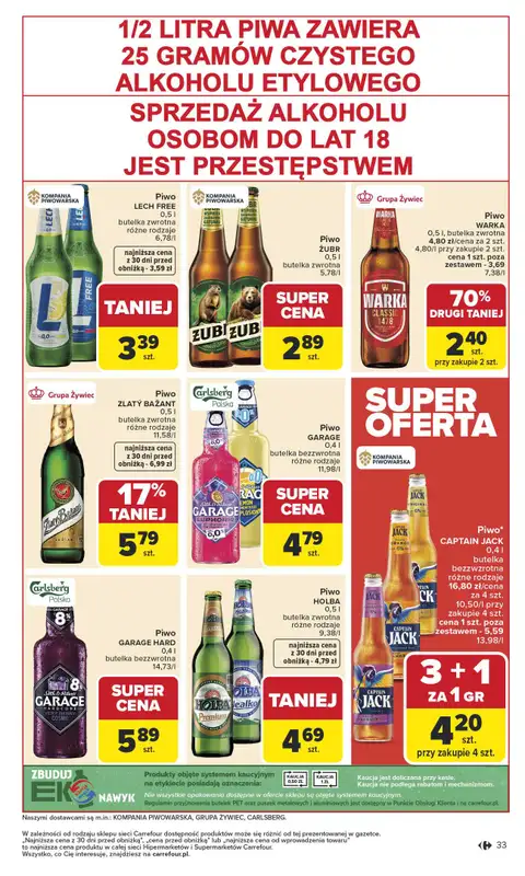 Carrefour Market - gazetka promocyjna Gazetka Carrefour Market od poniedziałku od poniedziałku 19.01 do niedzieli 25.01 - strona 35