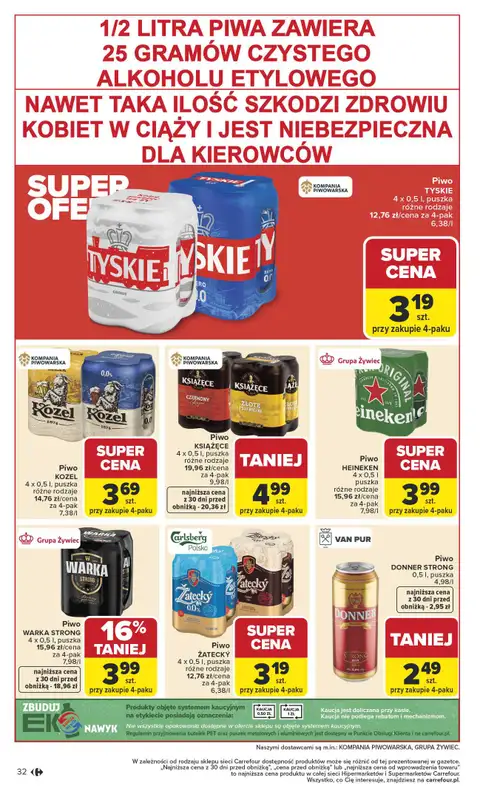 Carrefour Market - gazetka promocyjna Gazetka Carrefour Market od poniedziałku od poniedziałku 19.01 do niedzieli 25.01 - strona 34