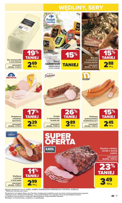 Carrefour Market - gazetka promocyjna Gazetka Carrefour Market od poniedziałku od poniedziałku 19.01 do niedzieli 25.01 - strona 19