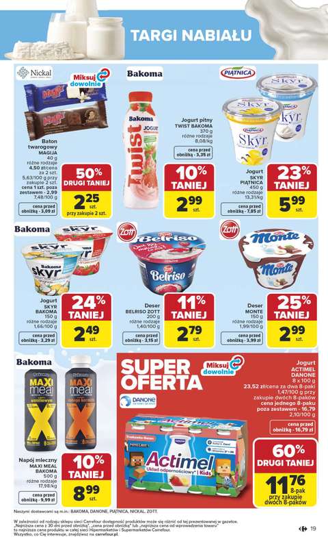 Carrefour Market - gazetka promocyjna Gazetka Carrefour Market od poniedziałku od poniedziałku 19.01 do niedzieli 25.01 - strona 21