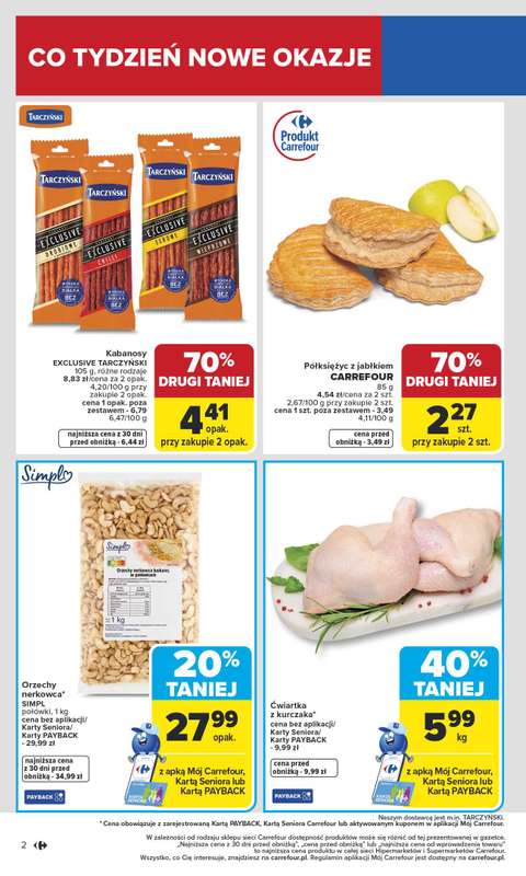 Carrefour Market - gazetka promocyjna Gazetka Carrefour Market od poniedziałku od poniedziałku 19.01 do niedzieli 25.01 - strona 4