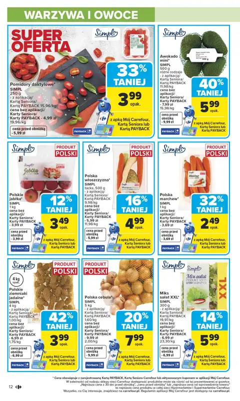 Carrefour Market - gazetka promocyjna Gazetka Carrefour Market od poniedziałku od poniedziałku 19.01 do niedzieli 25.01 - strona 14