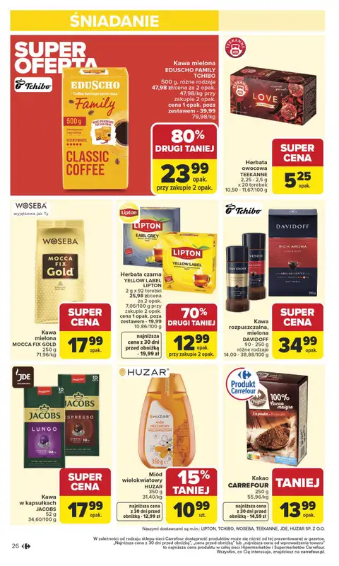 Carrefour Market - gazetka promocyjna Gazetka Carrefour Market od poniedziałku od poniedziałku 19.01 do niedzieli 25.01 - strona 28