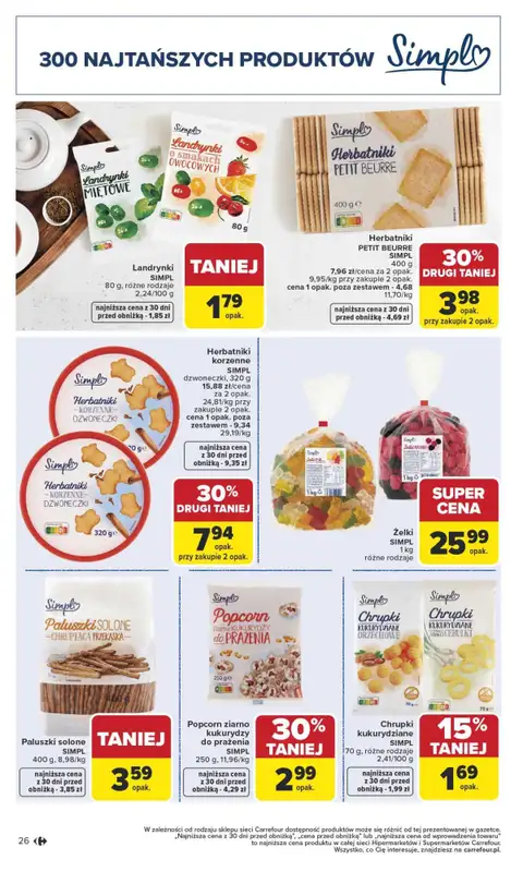 Carrefour Market - gazetka promocyjna Gazetka Produkt Carrefour od poniedziałku od poniedziałku 19.01 do soboty 31.01 - strona 26