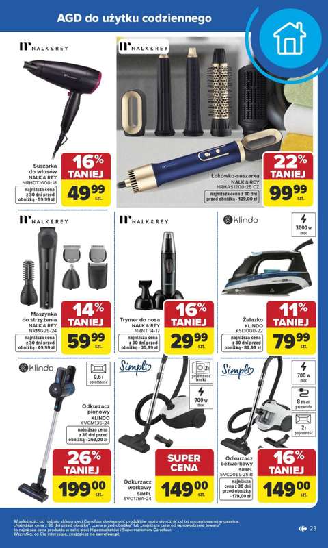 Carrefour Market - gazetka promocyjna Gazetka Produkt Carrefour od poniedziałku  do soboty 31.01 - strona 23