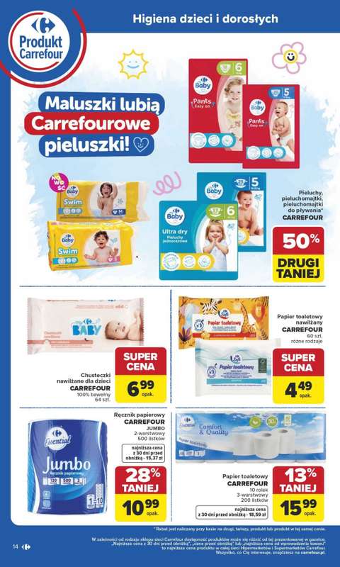 Carrefour Market - gazetka promocyjna Gazetka Produkt Carrefour od poniedziałku od poniedziałku 19.01 do soboty 31.01 - strona 14