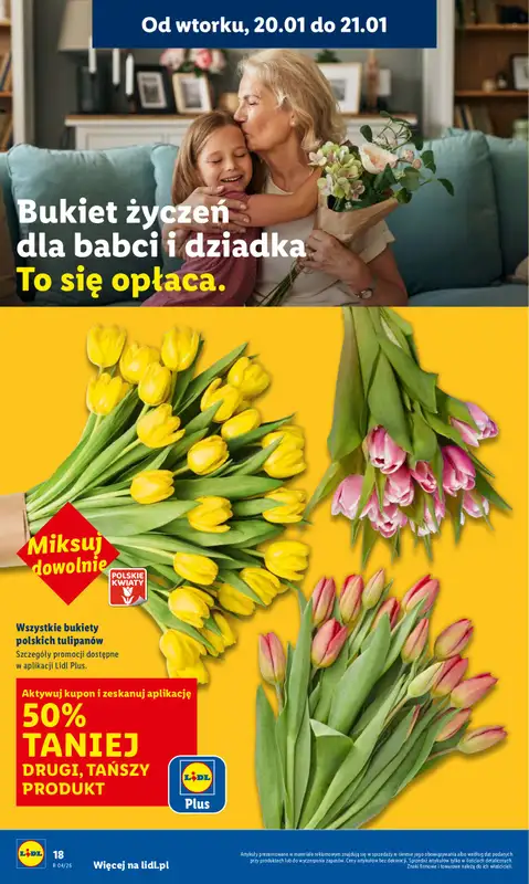 Lidl - gazetka promocyjna Oferta od poniedziałku od poniedziałku 19.01 do środy 21.01 - strona 18