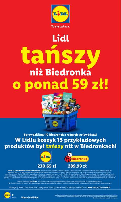 Lidl - gazetka promocyjna Oferta od poniedziałku od poniedziałku 19.01 do środy 21.01 - strona 2