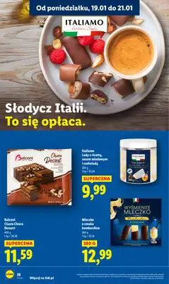 Lidl - gazetka promocyjna Oferta od poniedziałku od poniedziałku 19.01 do środy 21.01 - strona 38