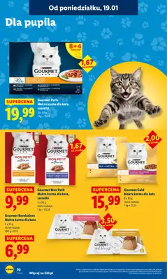 Lidl - gazetka promocyjna Oferta od poniedziałku od poniedziałku 19.01 do środy 21.01 - strona 70