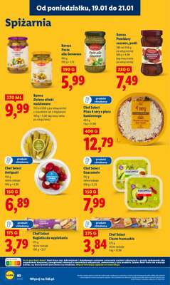 Lidl - gazetka promocyjna Oferta od poniedziałku od poniedziałku 19.01 do środy 21.01 - strona 60
