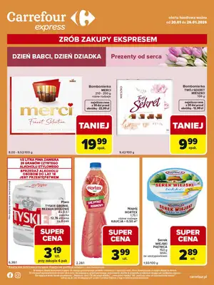 Carrefour Express - gazetka promocyjna Gazetka Express od wtorku 20.01 do poniedziałku 26.01 - strona 2