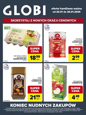 Globi - gazetka promocyjna Gazetka Globi od wtorku 20.01 do poniedziałku 26.01 - strona 2