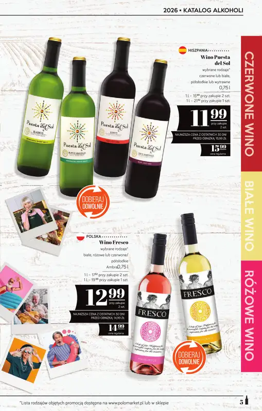 POLOmarket - gazetka promocyjna Katalog alkoholowy  do środy 04.02 - strona 5