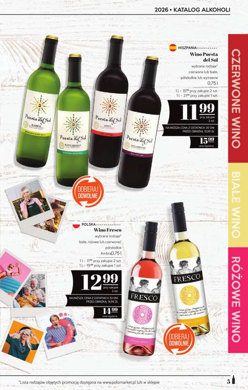 POLOmarket - gazetka promocyjna Katalog alkoholowy  do środy 04.02 - strona 5