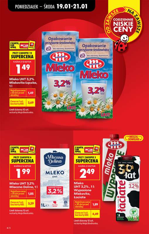 Biedronka - gazetka promocyjna Od poniedziałku od poniedziałku 19.01 do soboty 24.01 - strona 6