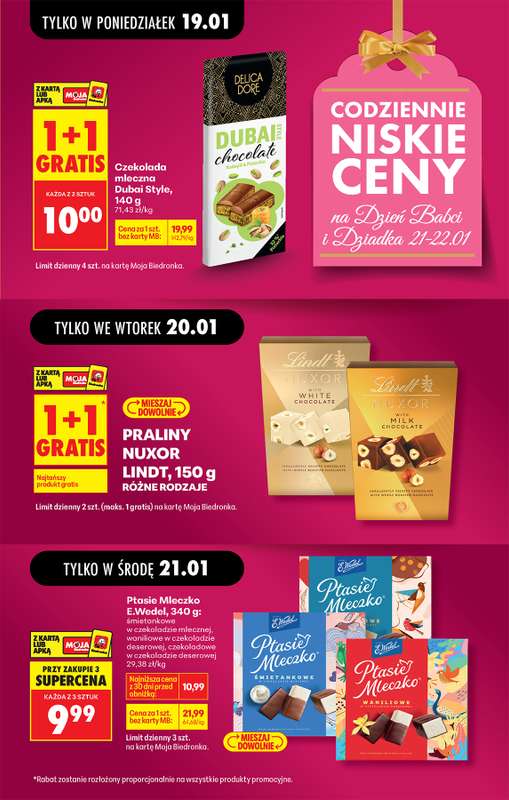 Biedronka - gazetka promocyjna Od poniedziałku od poniedziałku 19.01 do soboty 24.01 - strona 17