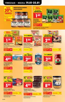 Biedronka - gazetka promocyjna Od poniedziałku od poniedziałku 19.01 do soboty 24.01 - strona 56
