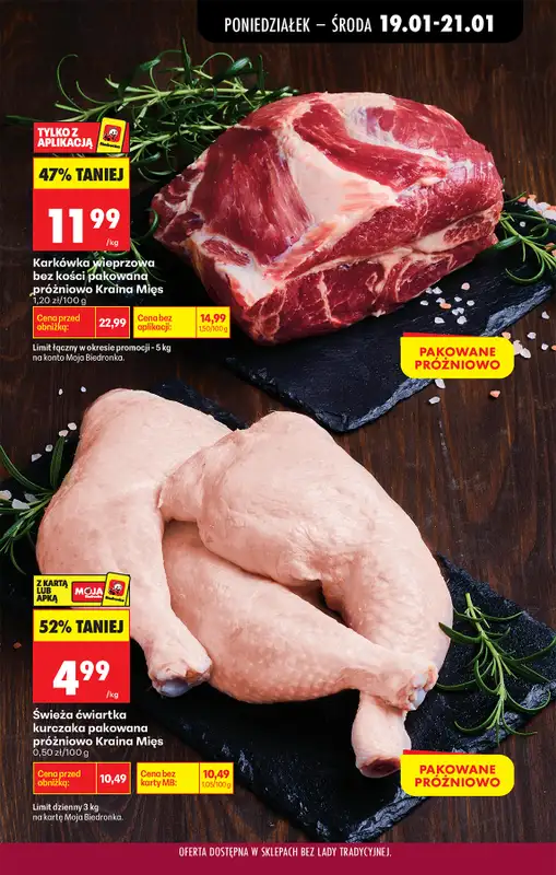 Biedronka - gazetka promocyjna Od poniedziałku od poniedziałku 19.01 do soboty 24.01 - strona 41
