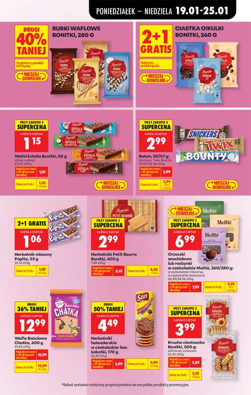 Biedronka - gazetka promocyjna Od poniedziałku od poniedziałku 19.01 do soboty 24.01 - strona 61