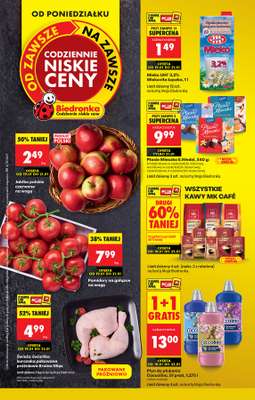 Biedronka - gazetka promocyjna Od poniedziałku od poniedziałku 19.01 do soboty 24.01