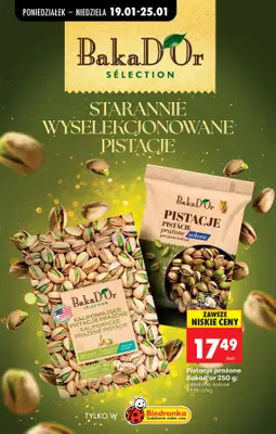 Biedronka - gazetka promocyjna Od poniedziałku od poniedziałku 19.01 do soboty 24.01 - strona 62