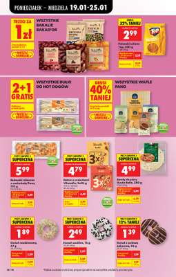 Biedronka - gazetka promocyjna Od poniedziałku od poniedziałku 19.01 do soboty 24.01 - strona 58