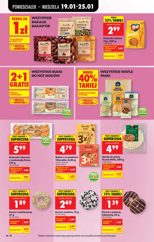 Biedronka - gazetka promocyjna Od poniedziałku od poniedziałku 19.01 do soboty 24.01 - strona 58