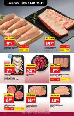 Biedronka - gazetka promocyjna Od poniedziałku od poniedziałku 19.01 do soboty 24.01 - strona 42