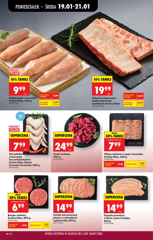 Biedronka - gazetka promocyjna Od poniedziałku od poniedziałku 19.01 do soboty 24.01 - strona 42