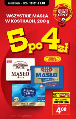 Biedronka - gazetka promocyjna Od poniedziałku, Z ladą tradycyjną od poniedziałku 19.01 do soboty 24.01 - strona 5