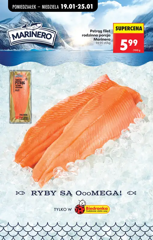 Biedronka - gazetka promocyjna Od poniedziałku, Z ladą tradycyjną od poniedziałku 19.01 do soboty 24.01 - strona 47