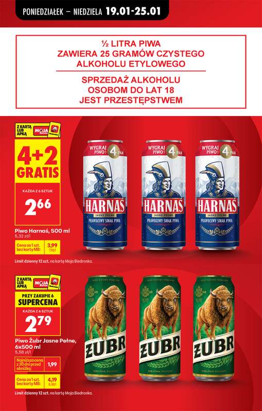 Biedronka - gazetka promocyjna Od poniedziałku, Z ladą tradycyjną od poniedziałku 19.01 do soboty 24.01 - strona 11