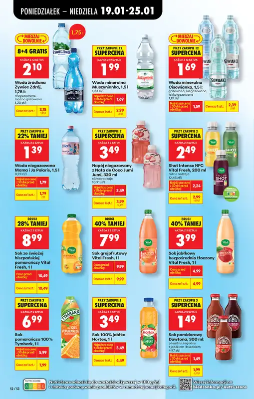 Biedronka - gazetka promocyjna Od poniedziałku, Z ladą tradycyjną od poniedziałku 19.01 do soboty 24.01 - strona 64
