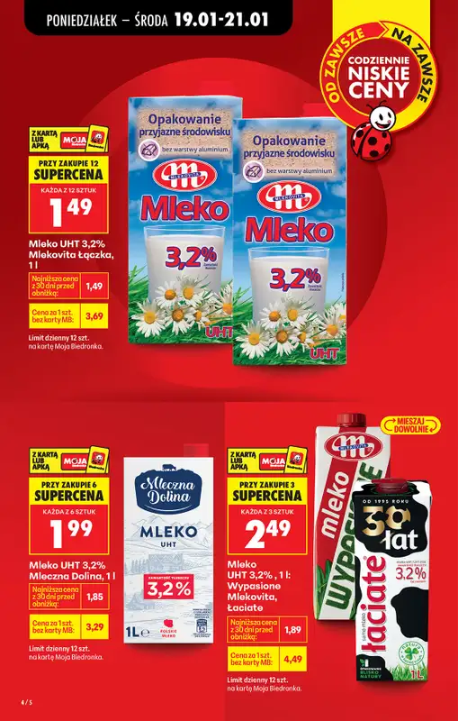 Biedronka - gazetka promocyjna Od poniedziałku, Z ladą tradycyjną od poniedziałku 19.01 do soboty 24.01 - strona 6