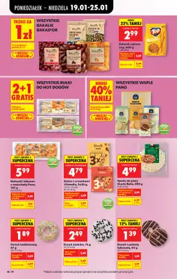 Biedronka - gazetka promocyjna Od poniedziałku, Z ladą tradycyjną od poniedziałku 19.01 do soboty 24.01 - strona 58