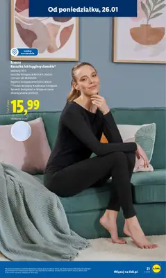 Lidl - gazetka promocyjna Katalog od poniedziałku 26.01 do soboty 31.01 - strona 21