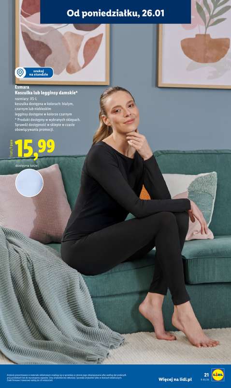 Lidl - gazetka promocyjna Katalog od poniedziałku 26.01 do soboty 31.01 - strona 21